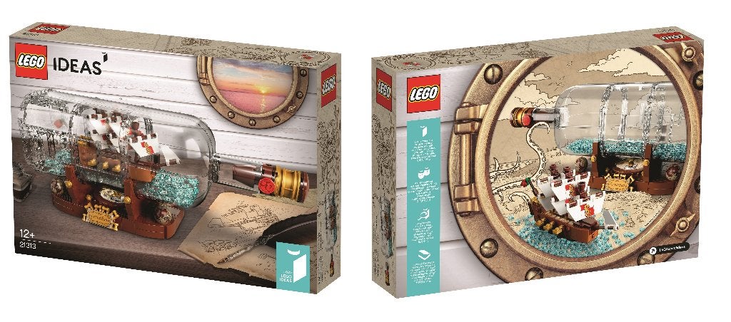 LEGO Schip in een fles (21313), Lego, Nieuw, Ophalen of Verzenden, Complete set