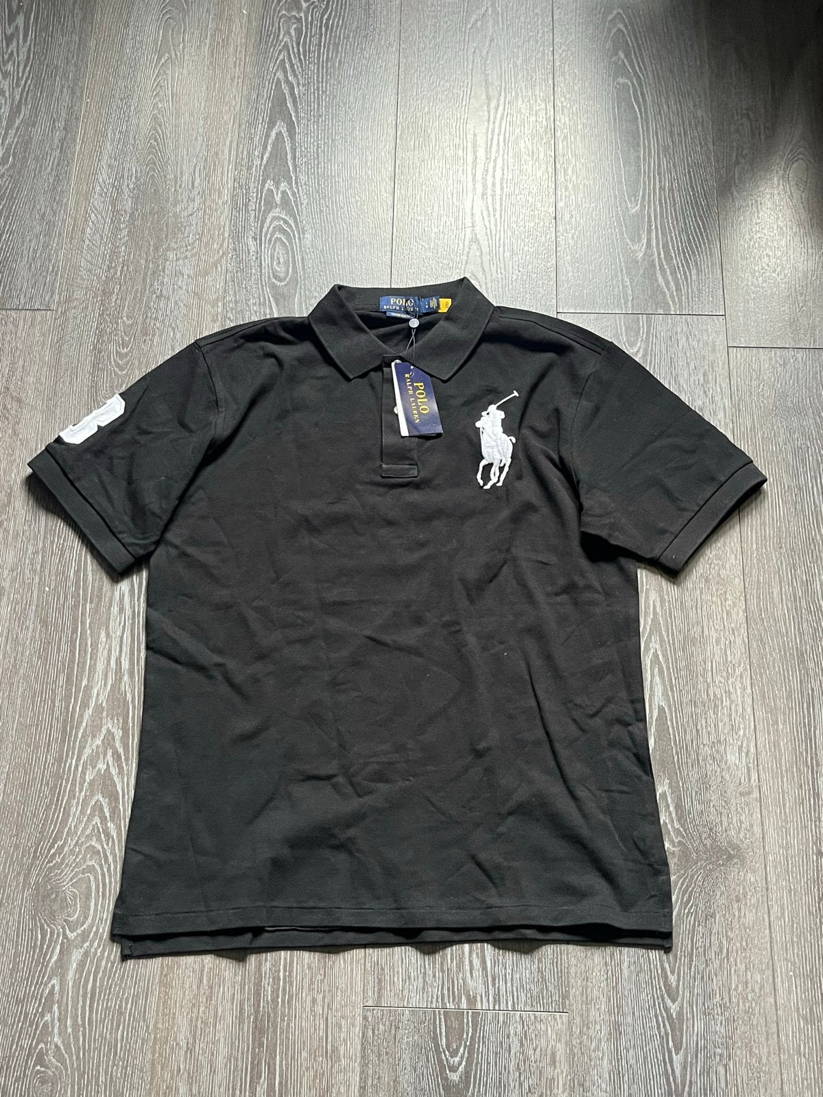 Ralph Lauren Big Pony Polo - Maten M & L beschikbaar, Ophalen of Verzenden, Nieuw, Maat 48/50 (M), Zwart