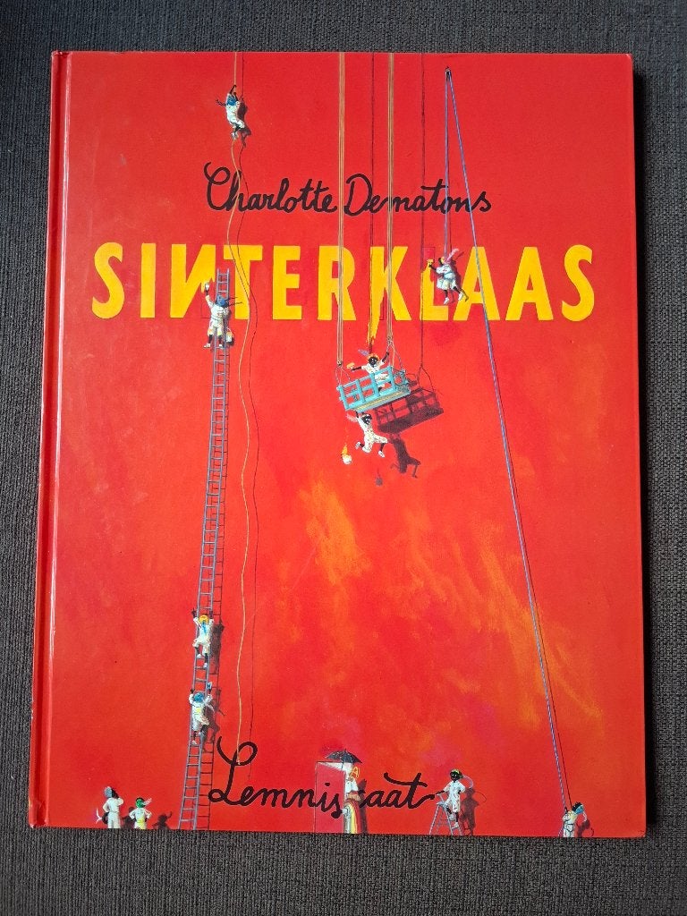 Sinterklaas - C. Dematons (Hardcover) Extra Groot !  52x40cm, Ophalen of Verzenden, Gelezen, Sprookjes