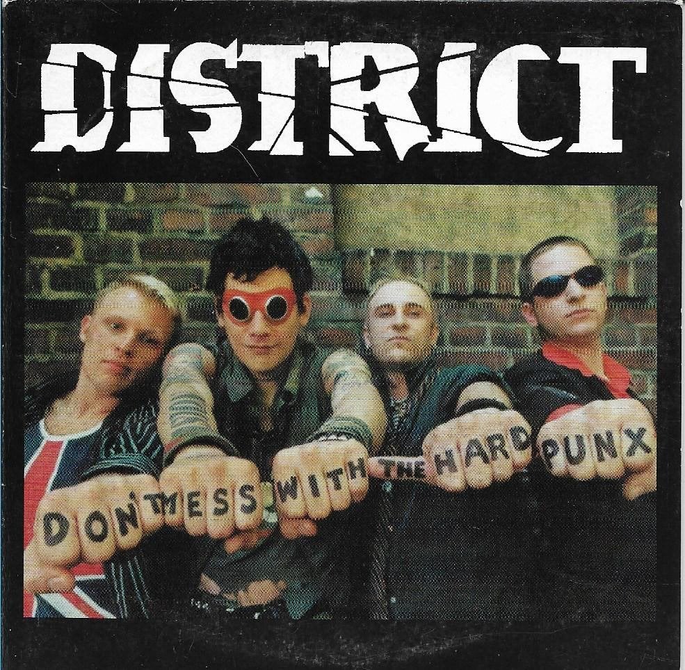 District - Don`t mess with the hard punx, Ophalen of Verzenden, Gebruikt