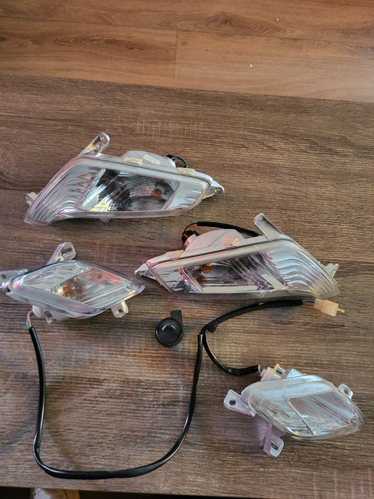 Knipperlichten set voor SYM scooter met relais, Ophalen of Verzenden, Gebruikt, Overige typen, SYM