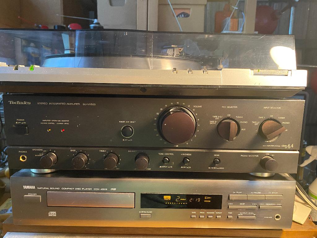 versterker Technics SU-VX500 uitstekende staat, Gebruikt, Yamaha, Ophalen of Verzenden, 60 tot 120 watt