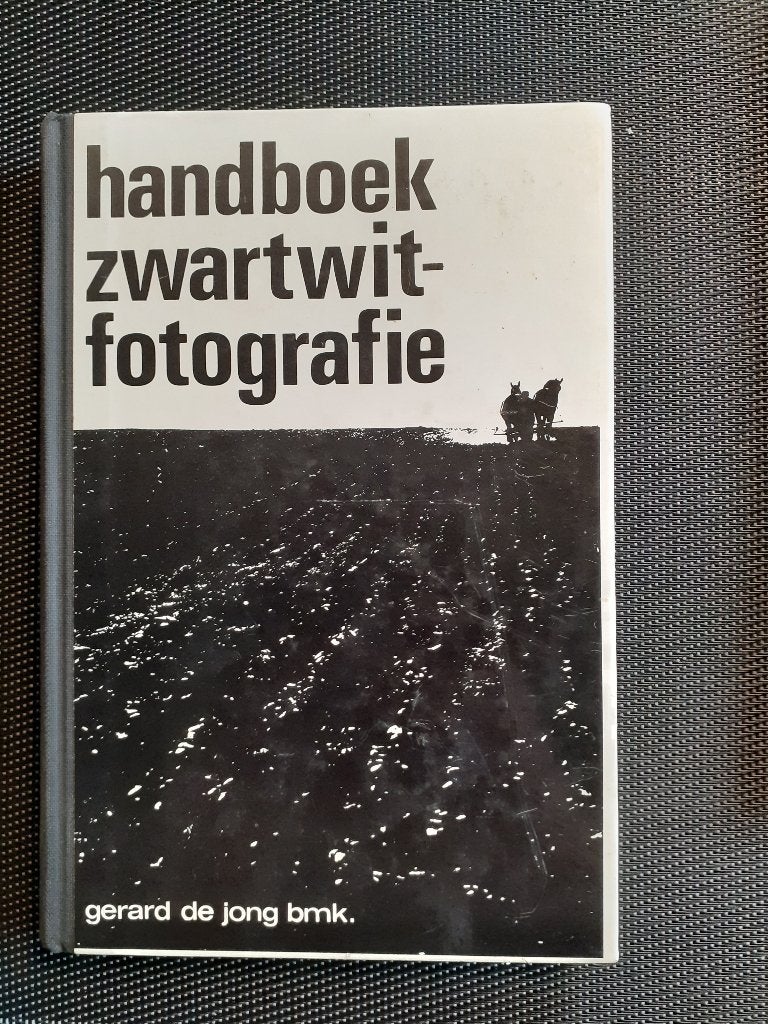Handboek zwartwit-fotografie Gerard de Jong 1960, Fotografie algemeen, Ophalen of Verzenden, Zo goed als nieuw, Gerard de Jong