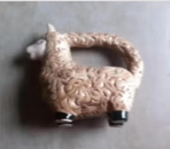 Design bloempotje berige keramiek Br23cm H19cm, Ophalen of Verzenden, Zo goed als nieuw, Overige vormen, Aardewerk