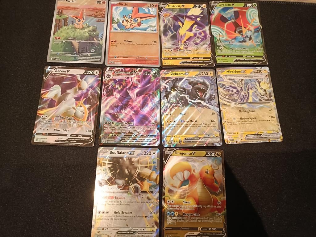 Pokémon kaarten, Ophalen, Zo goed als nieuw, Meerdere kaarten