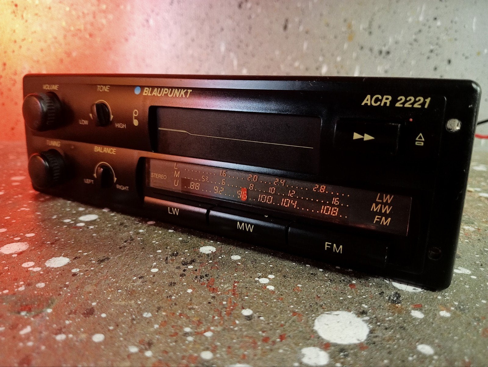Blaupunkt ACR 2221 Radio Cassette Fm, Ophalen of Verzenden