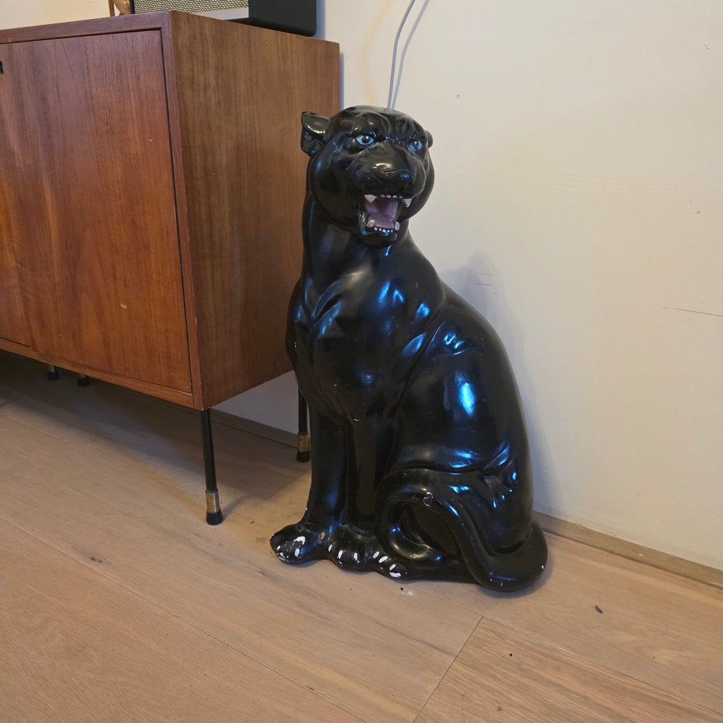 Vintage zwarte panter, Ophalen, Vintage, Composieten, Gebruikt