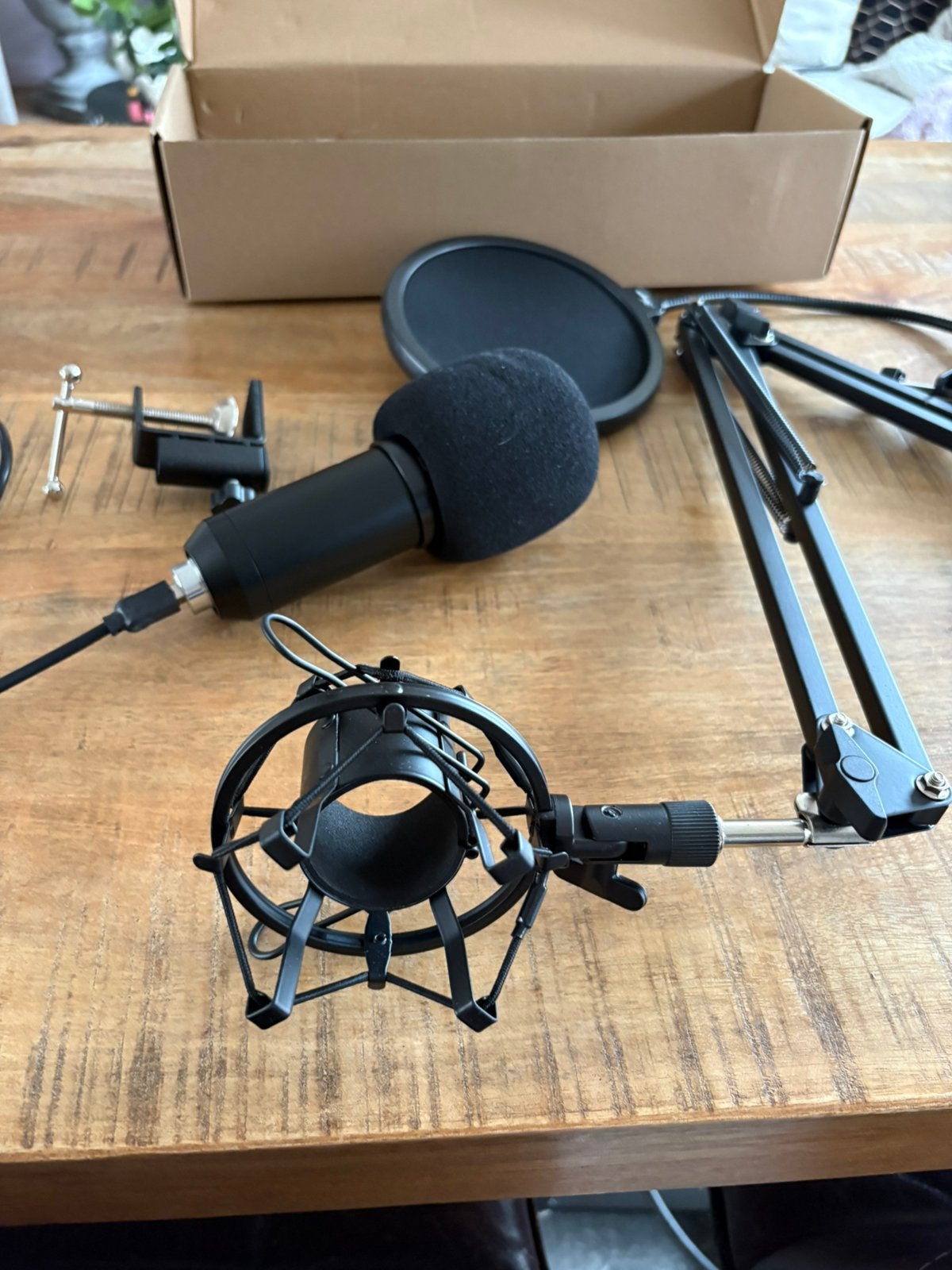 Usb condensor microfoon nieuw, Ophalen of Verzenden, Nieuw, Studiomicrofoon