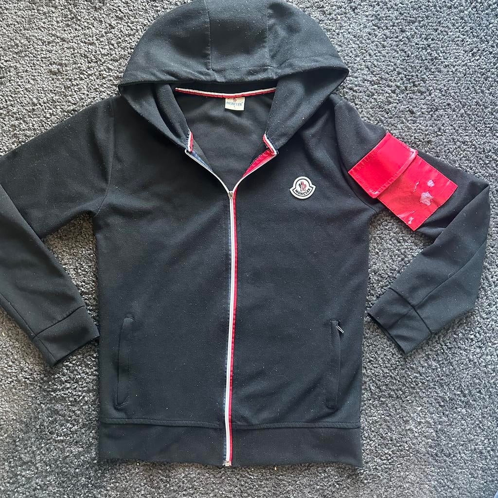Moncler vest, Kinderen en Baby's, Kinderkleding | Maat 128, Ophalen of Verzenden, Gebruikt, Jongen of Meisje, Trui of Vest
