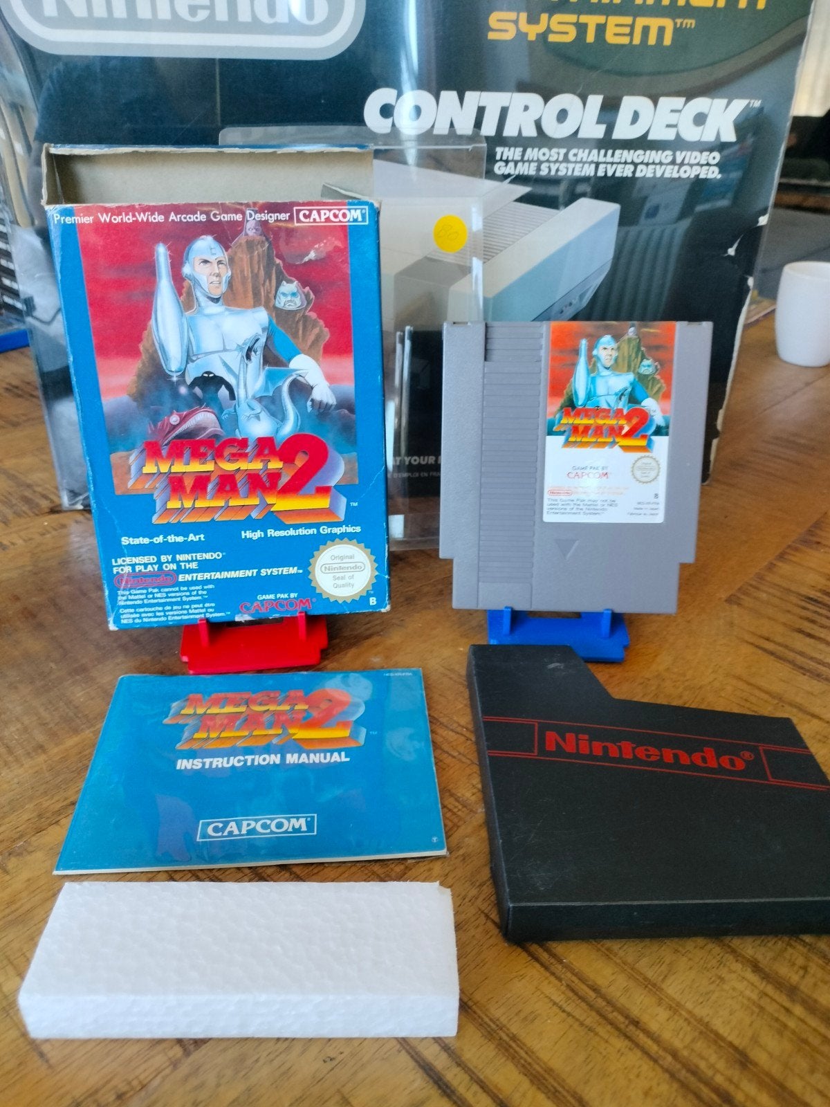 Mega Man 2 (NES) - Compleet met doos en handleiding, Spelcomputers en Games, Games | Nintendo NES, Gebruikt, 1 speler, Ophalen of Verzenden