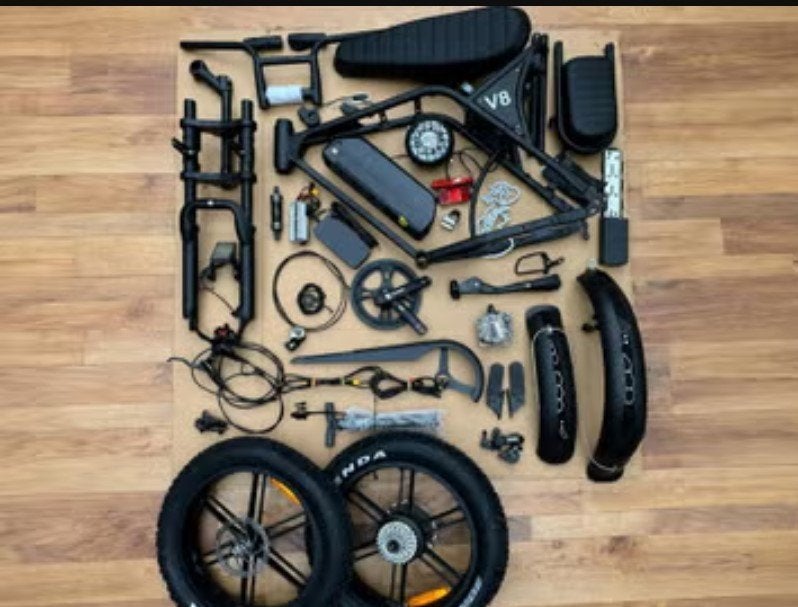 fatbike onderdelen, Ophalen of Verzenden, Nieuw, Elektrische fiets, Frame