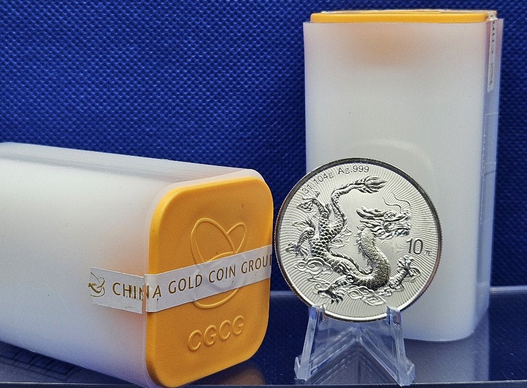 Foto 4 van (9273) TOPPER CHINA 20X DRAGON 10 YUAN 2026 ONE OUNCE