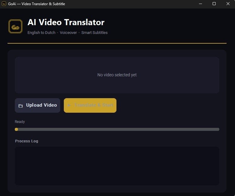 GoAi — AI TikTok & Reels Vertaler, Verzenden, Nieuw, Windows