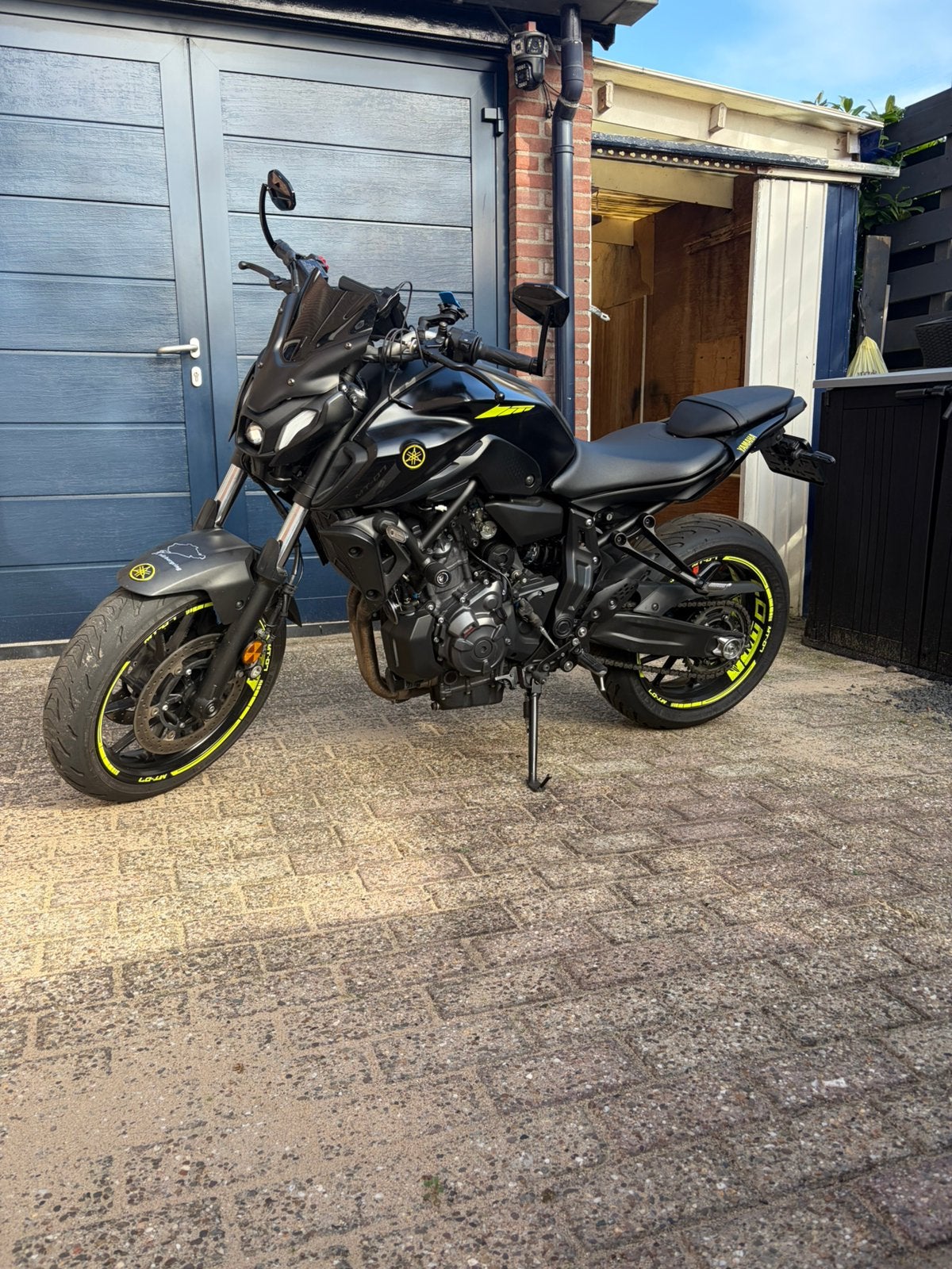 Yamaha MT07 2024 A2 Quickshifter, Particulier, Naked bike