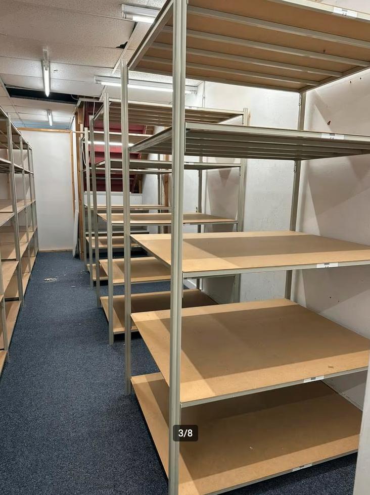 Overtoom combi store manutan stelling stellingkast rekken, Ophalen of Verzenden, Zo goed als nieuw