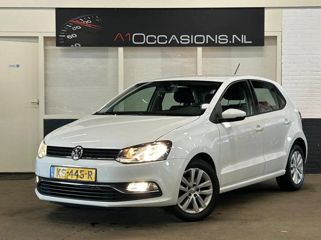 Volkswagen Polo 1.2 TSI Comfortline € 7.995,00, Stof, 4 cilinders, Wit, Origineel Nederlands
