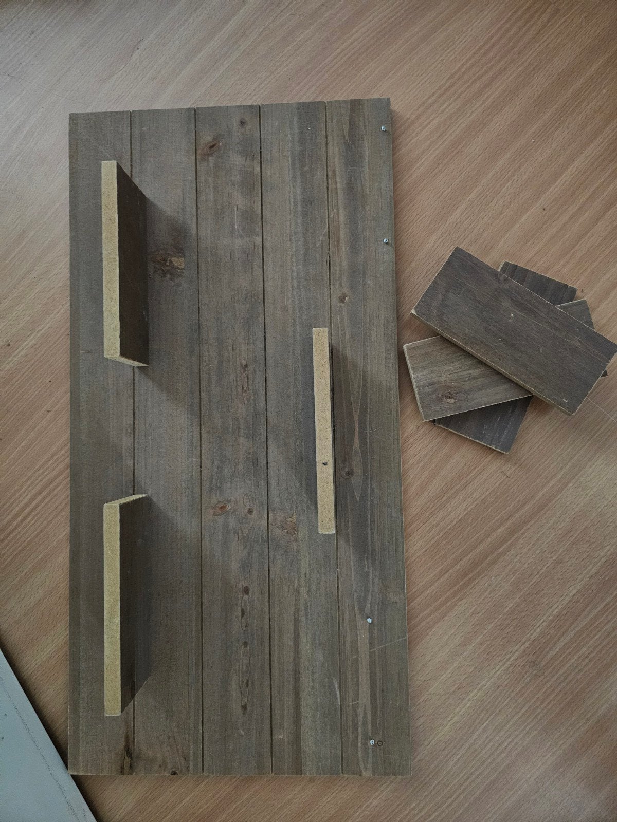 Wandbord, Ophalen