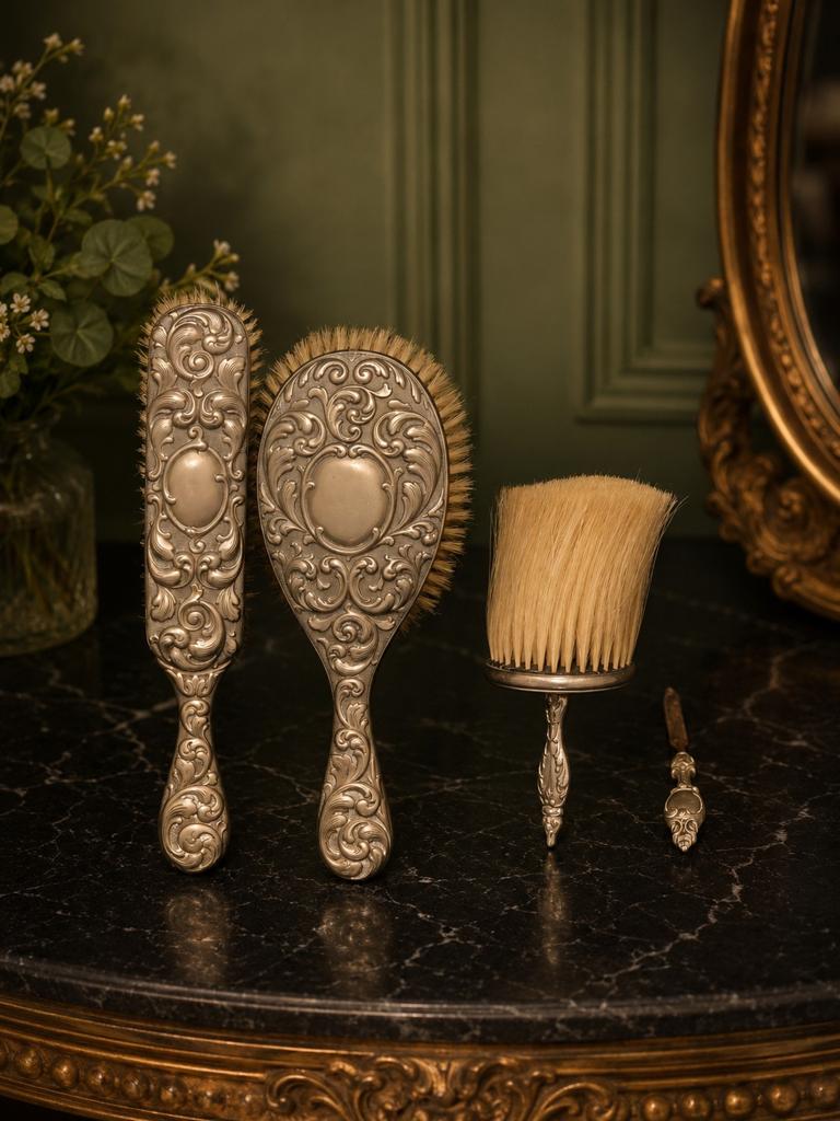 Antieke Luxe Kapset / Toilettafelset, Ophalen of Verzenden