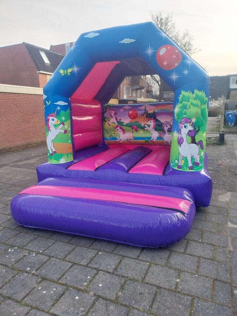 springkussen te huur suikerspin machine 50per, Verzenden, Zo goed als nieuw, Overige