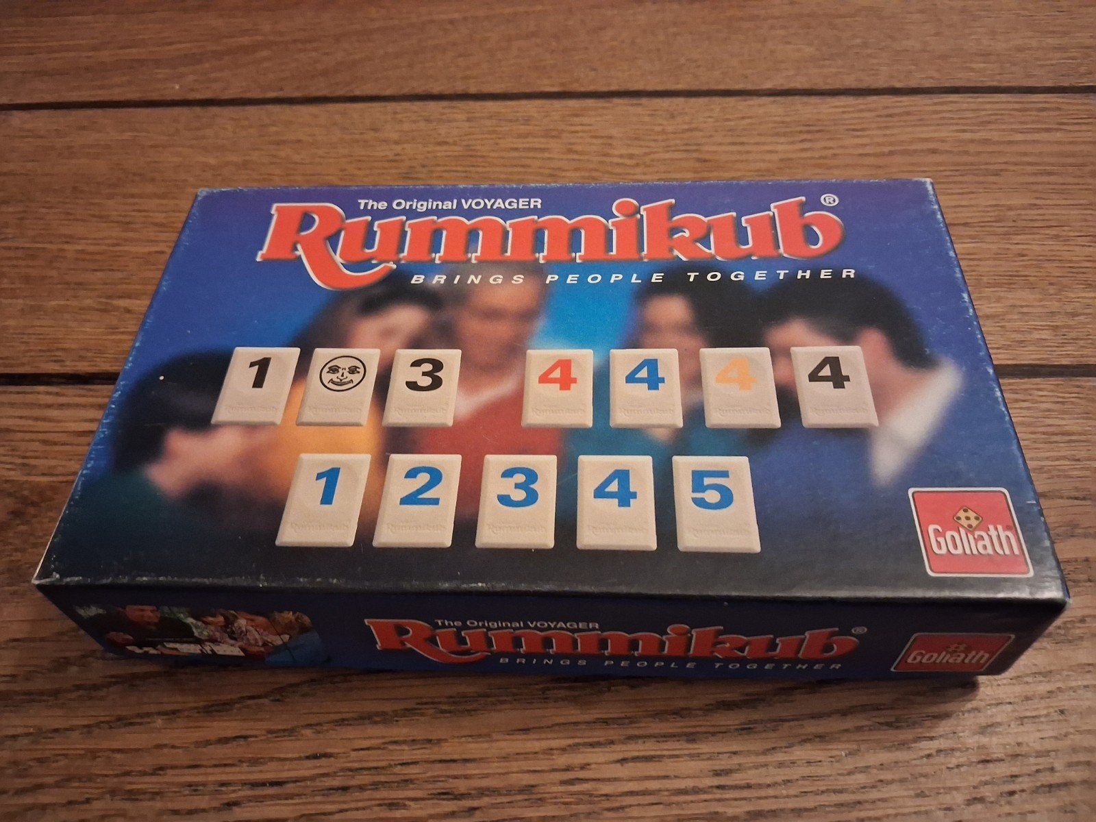 Rummikub rummy Spel bordspel reis mini, Een of twee spelers, Ophalen of Verzenden, Gebruikt, Goliath
