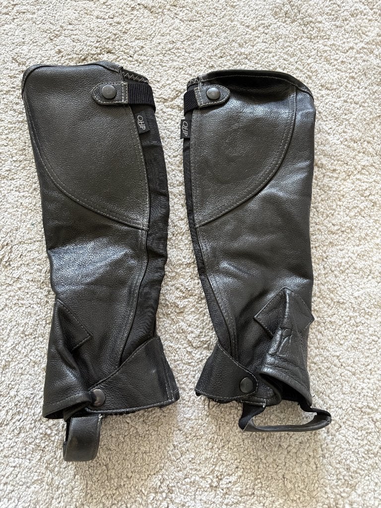 Paardrij chaps QHP, Ritssluiting, Dressuur, Ophalen of Verzenden, Zo goed als nieuw
