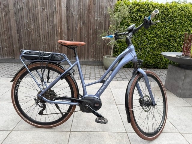 Elektrische damesfiets Cannondale, Gebruikt, 51 tot 55 cm, 50 km per accu of meer, Ophalen