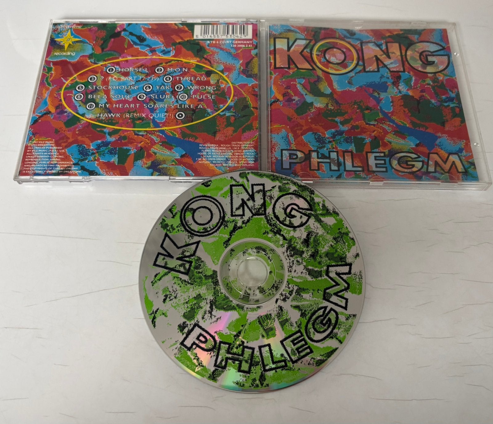 Kong - Phlegm, Ophalen of Verzenden, Gebruikt, Poprock