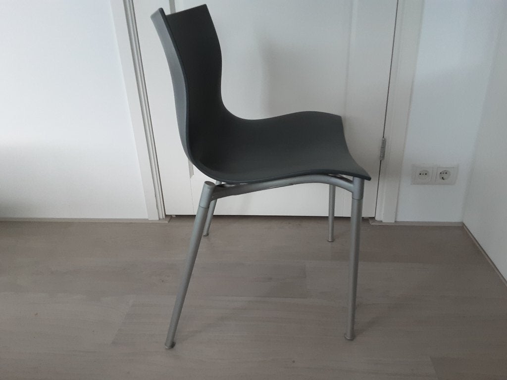 eetkamerstoelen Philippe Starck Design, Ophalen, Zo goed als nieuw, Vier, Grijs