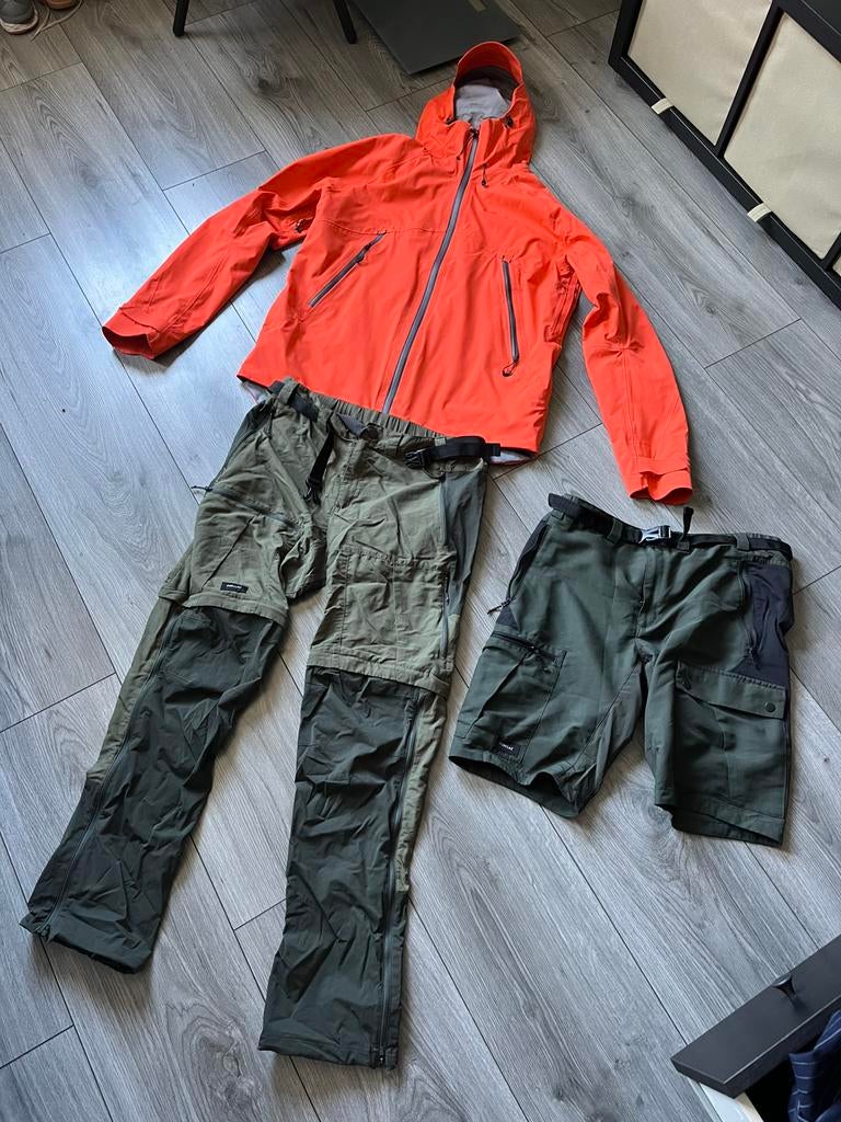 Forlan Broeken en Quechua Jas, Ophalen, Zo goed als nieuw, Maat 56/58 (XL), Jack