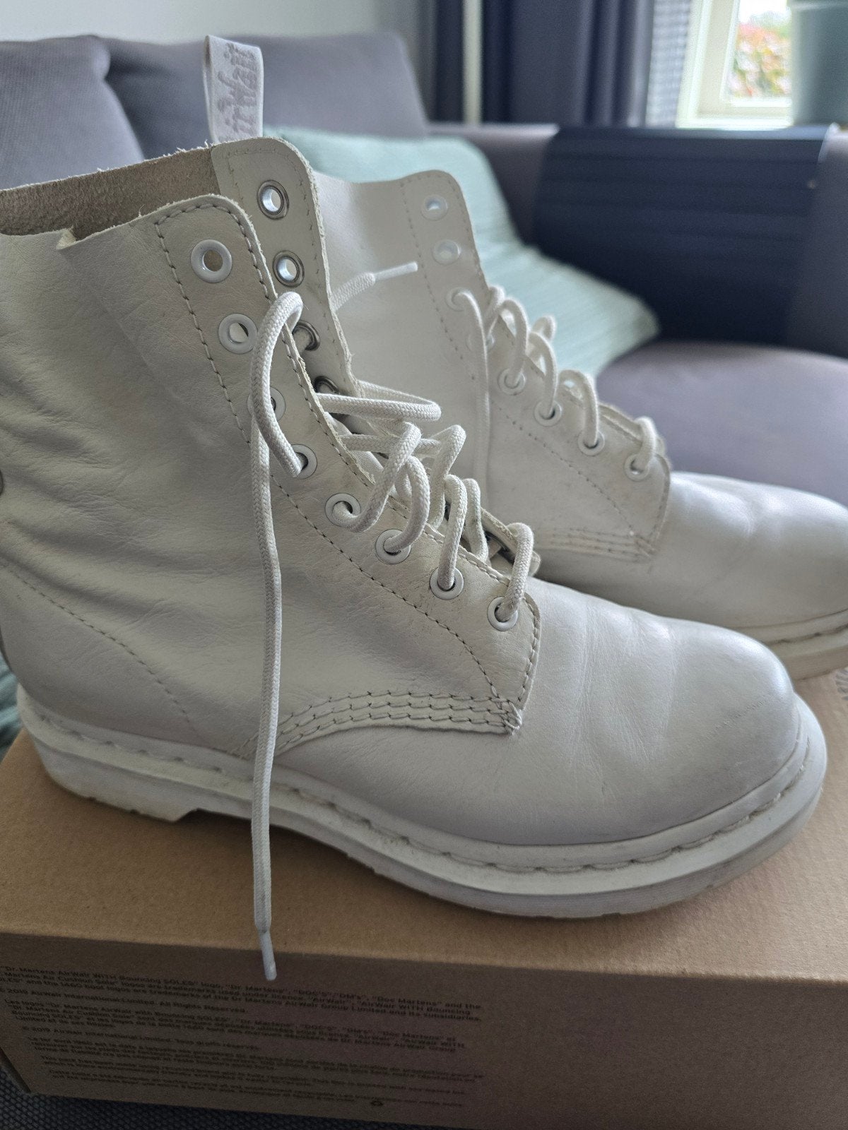 dr Martens 1460 Pascal Mono Virginia., Ophalen of Verzenden, Zo goed als nieuw, Zwart