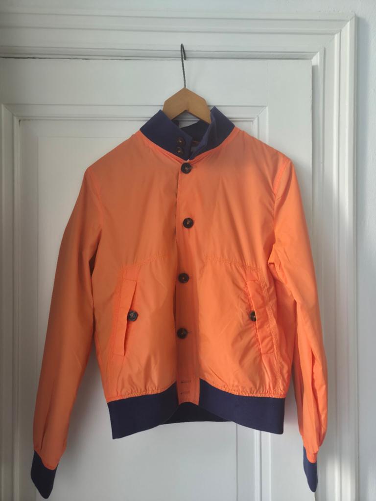 Bulgarini Oranje Bomberjack Maat M, Kleding | Heren, Maat 48/50 (M), Oranje, Ophalen of Verzenden, Zo goed als nieuw