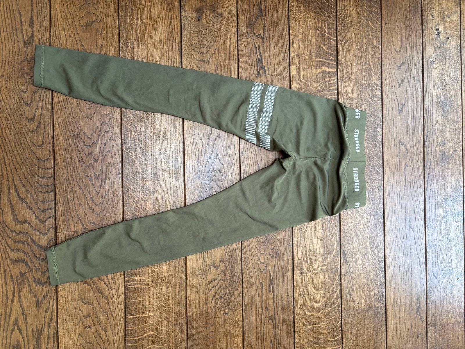Zgan Stronger sportlegging groen maat XS, Kleding | Dames, Sportkleding, Zo goed als nieuw, Fitness of Aerobics, Maat 34 (XS) of kleiner