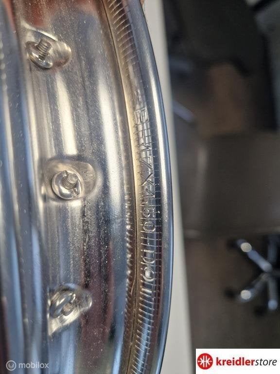 Kreidler RS wielenset met 160 mm imitatie Leleu naven, Nieuw, Kreidler, Ophalen of Verzenden, Kreidler