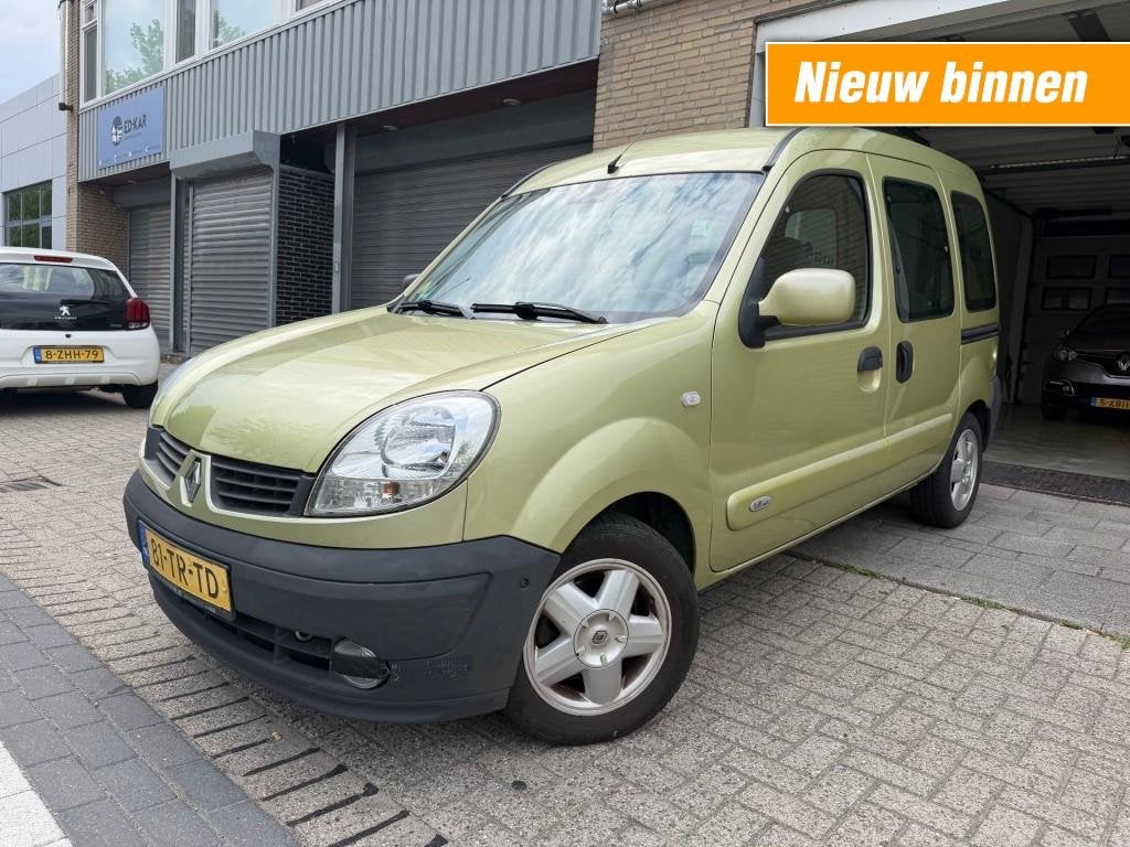 Renault KANGOO 11.6-16V Privilège AIRCO 1STE EIG. ZEER NETT, Auto's, Gebruikt, Elektrische ramen, 49 €/maand, Bedrijf