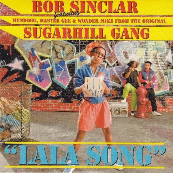 BOB SINCLAR + SUGARHILL GANG CD SINGLE LALA SONG, Ophalen of Verzenden, Zo goed als nieuw, Pop