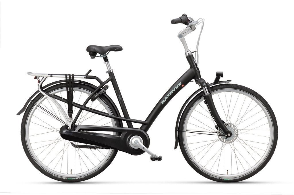 Batavus Mambo zwart dames 57cm 28inch, Fietsen en Brommers, Fietsen | Dames | Damesfietsen, 56 cm of meer, Nieuw, Batavus, Versnellingen