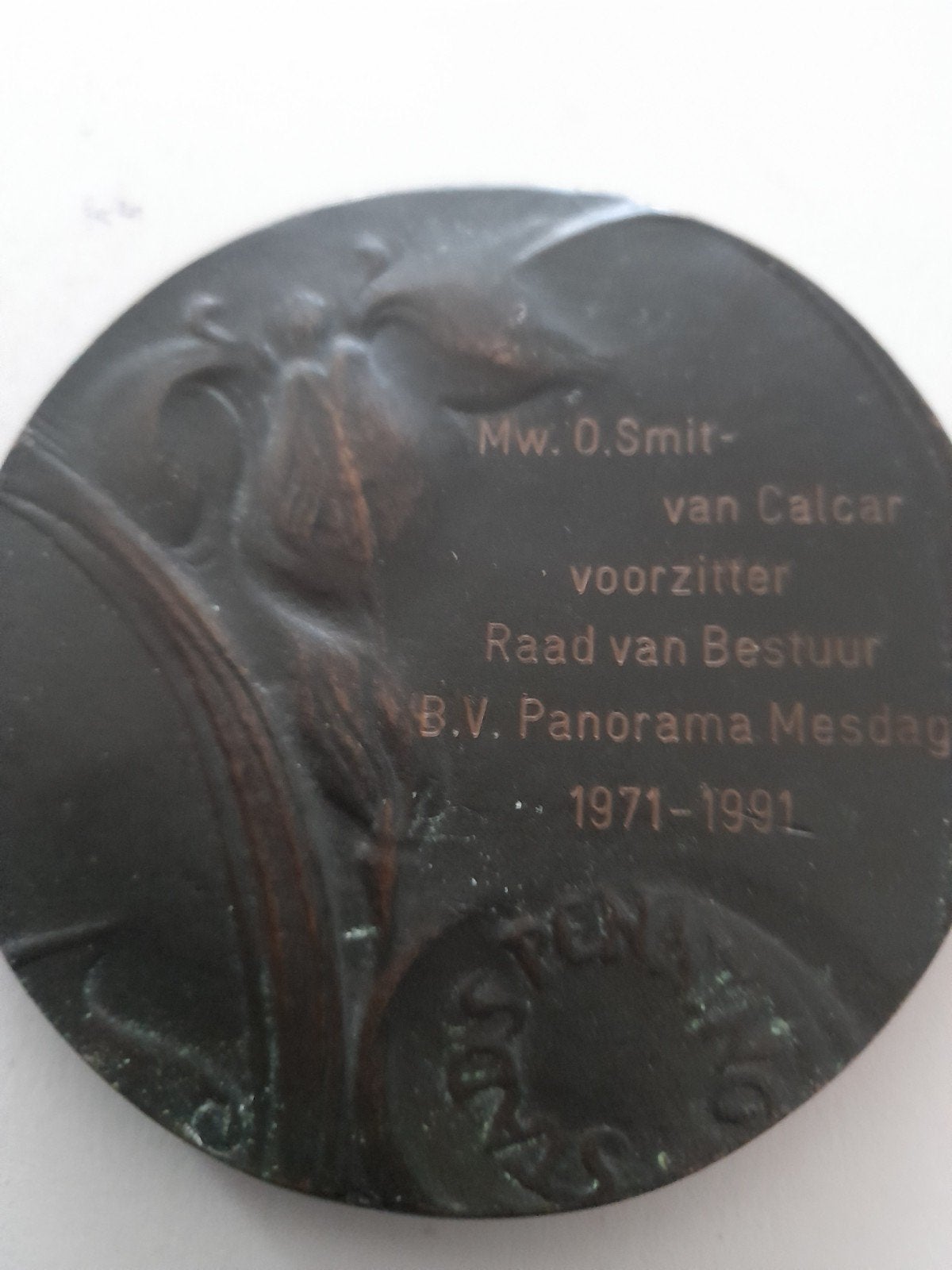 Den haag, Ophalen of Verzenden, Brons