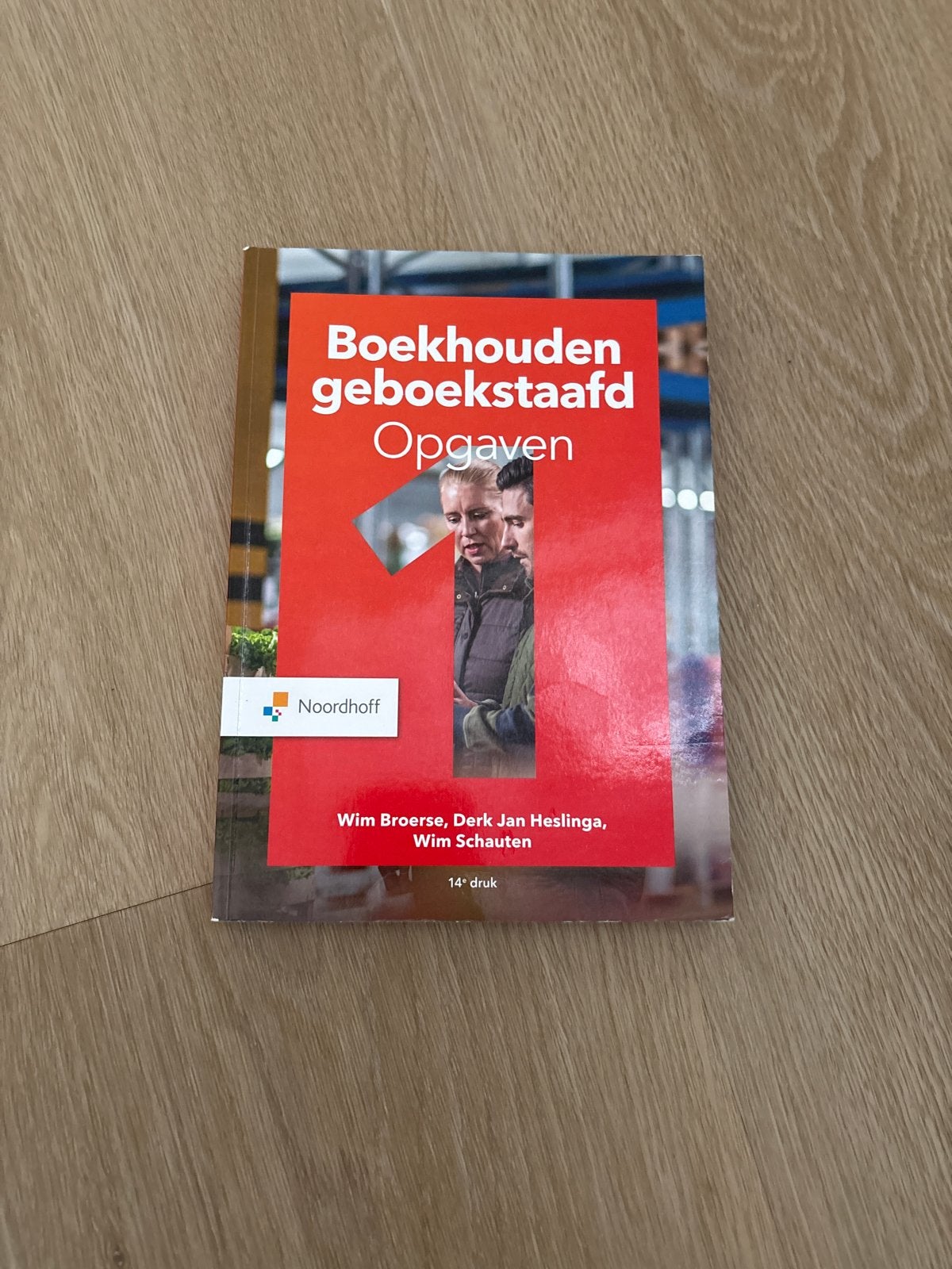 Boekhouden Geboekstaafd Opgaven 14e druk - Noordhoff, Ophalen of Verzenden, Gamma, Gelezen, HBO