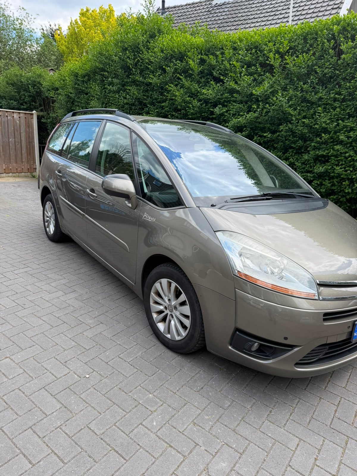 Citroën C4 (Grand) Picasso 1.6 THP Eb6v 2009 Bruin, Stof, 4 cilinders, Bruin, 1505 kg