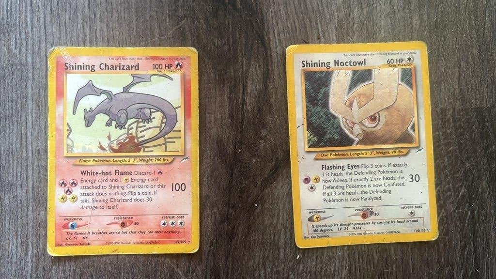 Shining charizard pokemonkaart, Ophalen of Verzenden