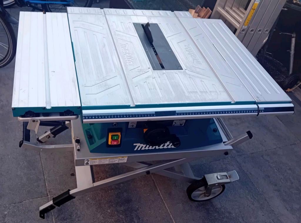 Makita MLT100 zaagtafel, Doe-het-zelf en Verbouw, Gereedschap | Zaagmachines, Ophalen, Cirkelzaag, Zo goed als nieuw, Makita