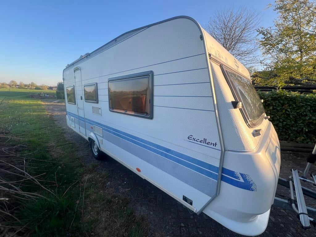 Hobby Excellent Easy 540 caravan te koop, Caravans en Kamperen, Schokbreker, Rondzit, Hobby, Particulier