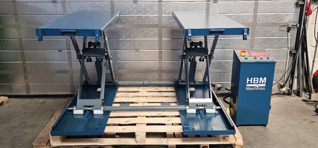 HBM 3 Ton Elektrische Poetsbrug - Bandenbrug 400 volt, Ophalen, Nieuw