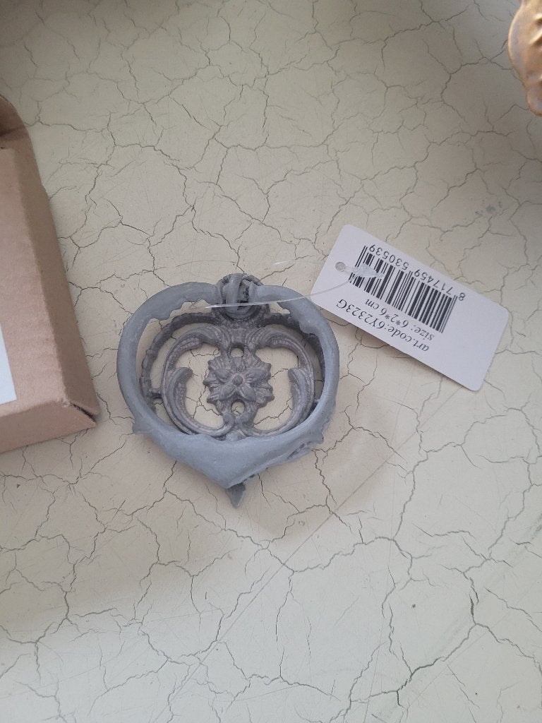 Romantische metalen kastknop Clayre & Eef p/st 3 euro, Ophalen of Verzenden