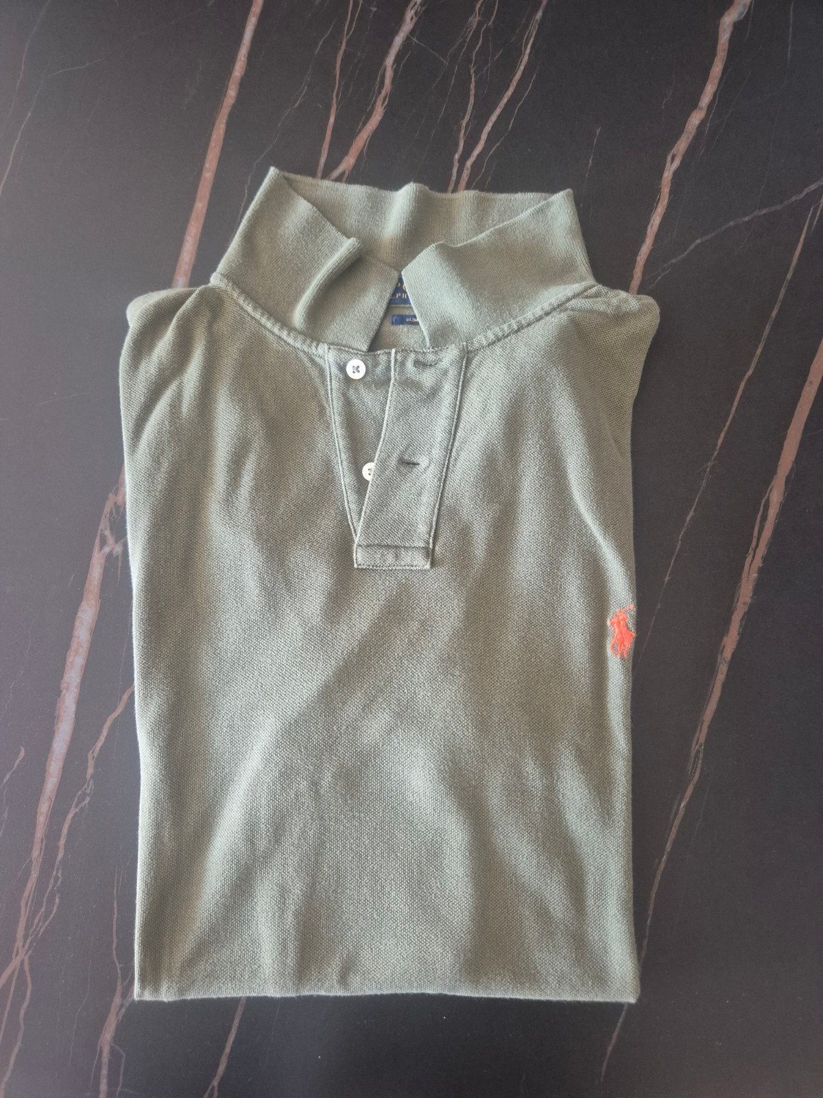 Polo Ralph Lauren Slim Fit Polo - XXL, Ophalen, Overige maten, Polo Ralph Lauren, Gedragen