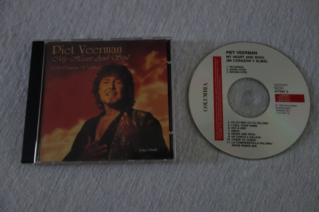 Cd Piet Veerman My Heart and soul, Ophalen of Verzenden, Zo goed als nieuw