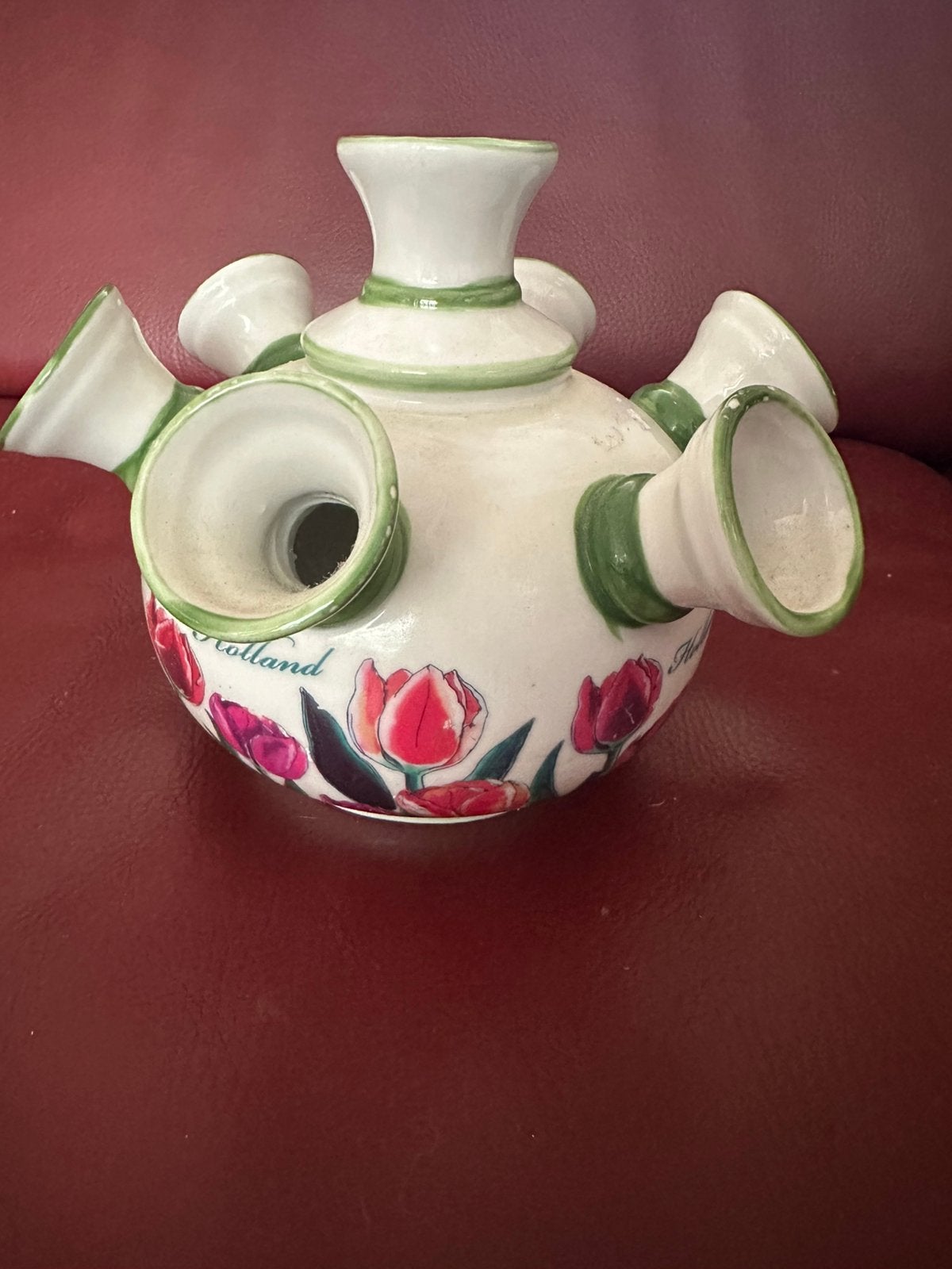 Holland deco tulpenvaasje 15 cm, Ophalen of Verzenden