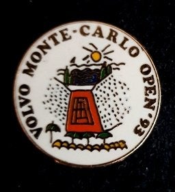 Volvo- Monte Carlo Open '93 tennis pin, Verzenden, Nieuw, Transport, Speldje of Pin