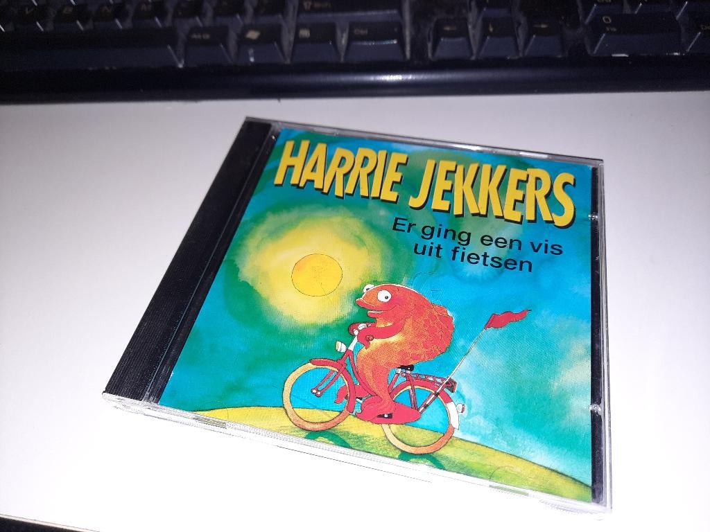 cd Harrie Jekkers ‎– Er Ging Een Vis Uit Fietsen, Cd's en Dvd's, Cd's | Nederlandstalig, Ophalen, Zo goed als nieuw, Levenslied of Smartlap