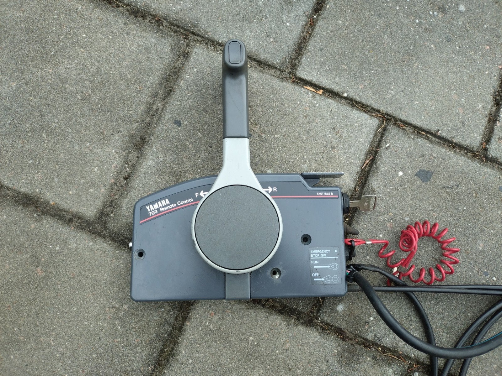 Yamaha schakelkast type 703 compleet., Ophalen, Gebruikt, Motor en Techniek, Zeilboot of Motorboot